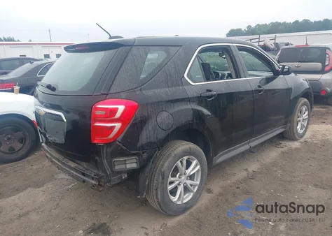 2017 Chevrolet Equinox Ls из США, поврежденный, VIN 2GNFLEEKXH6328397